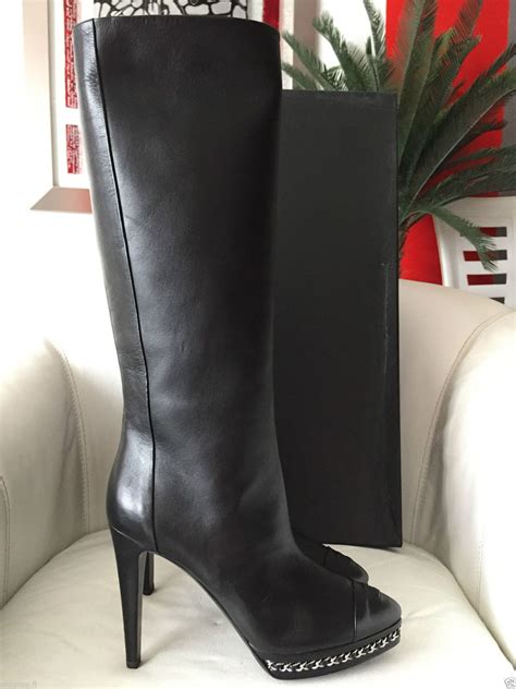 chanel tall boots|chanel tall boots for women.